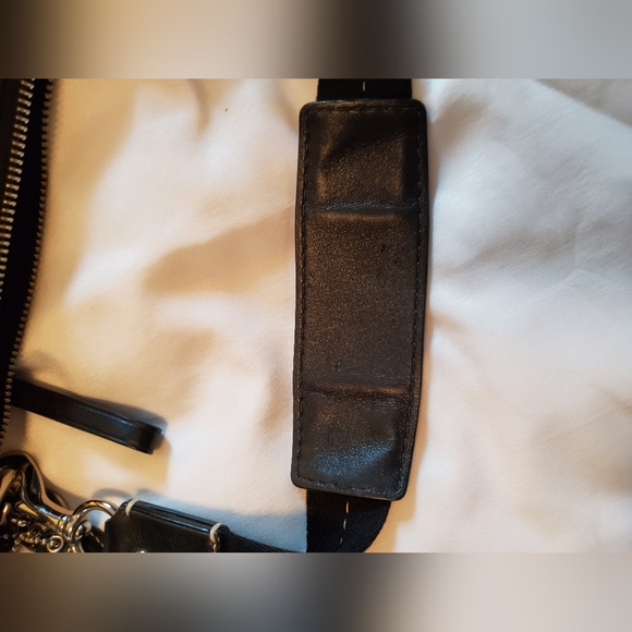 Coach Party Purse Silver & Black - Picture 7 of 9